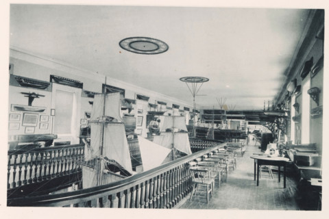 Seamanship-model-room, photograph, page, photographer: Edward H. Hart, United States Naval Academy,