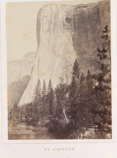 El Capitan, View of El Capitan in the Yosemite Valley, photograph, page, number: 'III.',