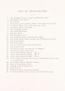 The Yosemite book : a description of the Yosemite Valley and the adjacent region of the Sierra