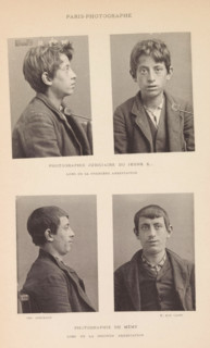 Portraits of a young criminal, made after his first and after his second arrest, page,