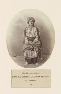 Portrait of Ushruf Ali Khan from Prayagraj, Uttar Pradesh, India, photograph, page, Prayagraj is