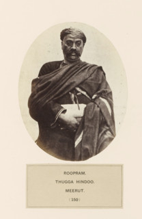 Portrait of Roopram from Meerut, Uttar Pradesh, India, photograph, page, inscription: 'ROOPRAM.,
