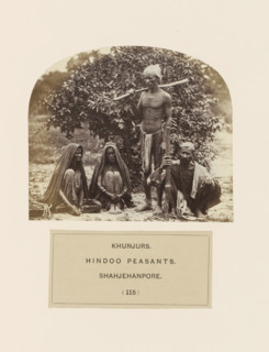 Four people from the Kanjar tribe of Shahjahanpur, Uttar Pradesh, India, photograph, page, number: