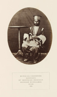 Portrait of Mirza Ali Mahomed, a nobleman from Sindh, Pakistan, photograph, page, number: '294.',