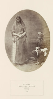 Portrait of an unknown woman and her son from the Bhabra community in Sindh, Pakistan, photograph,