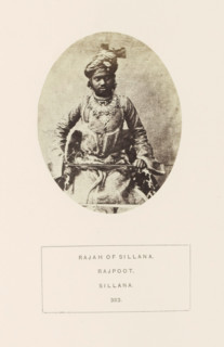 Portrait of Dudai Singh, the Raja of Sailana, Madhya Pradesh, India, photograph, page, number: '383