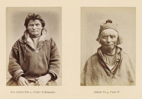 Guttorm Vol ?, d' anni 70, Two portraits of John Andreas Bilto and Guttorm Vol, John Andreas Bilto