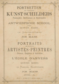 Portraits of the principal painters, engravers, sculptors and architects of the Antwerp School
