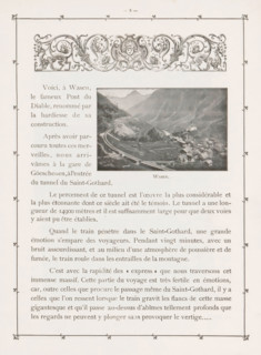 Wasen, View of Wasen, page, photomechanical print, cliché maker: Pierre Jumpertz, c. 1893 - in or