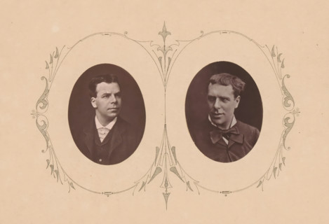 Coquelin Ainé, Portrait of Benoît-Constant Coquelin, page, photomechanical print, inscription: 'Le