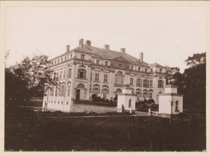 View of Château d'Avelin near Lille, Le Chateau d'Avelin, près Lille, page, photomechanical print,