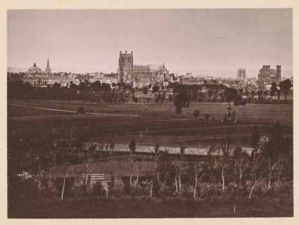 Vue Générale de Saint-Omer, View of Saint-Omer, page, photomechanical print, inscription: 'Le Nord