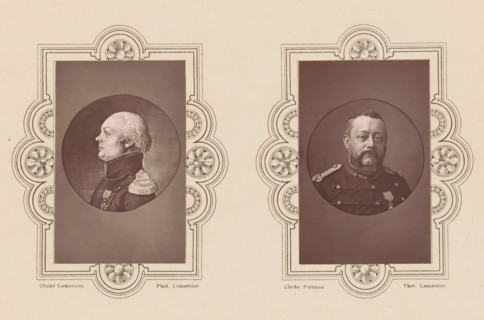 Portrait of Émile-Emmanuel Ovigneur, commander of the artillery of Lille in 1882, 1882, Ovigneur