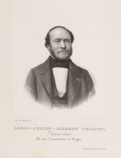 Reproduction of a photograph of a portrait of Louis Julliot, Louis-Julien-Clément Julliot, print,