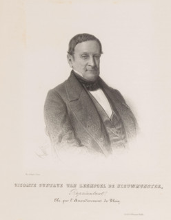 Vicomte Gustave van Leempoel de Nieuwmunster, Reproduction of a photograph of a portrait of Gustave