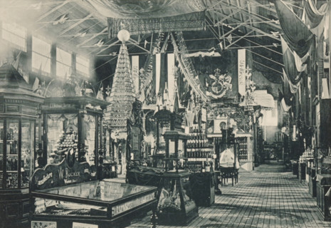 Coup d'oeil sur la section Allemande, Galerie Principale, View of the German part of the main