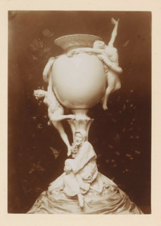 Vase depicting the temptation of Saint Anthony, by A. Magni, photograph, page, photographer:
