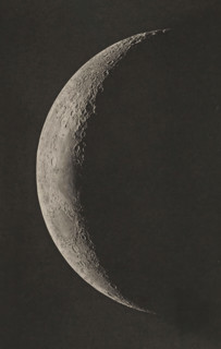 View of the moon, Photographie lunaire obtenue a l'observatoire de Paris, page, photomechanical