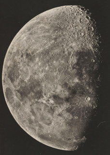 View of the moon, Photographie lunaire obtenue a l'observatoire de Paris, page, photomechanical