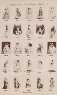 25 portraits of Fraisia and Carmen Rocca, Collection Nilsson - Nouvelle Série, page,