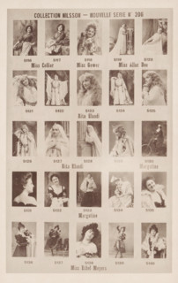 25 portraits of Collier, Gower, Allas Dee, Rita Elandi, Margotine and Ethel Meyers, Collection