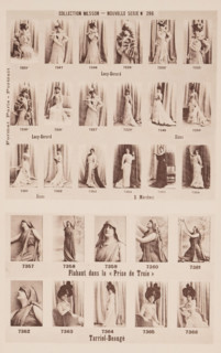 25 portraits of Lucy Gérard, Sizos, Blanche Marchesi and Flahaut, Collection Nilsson - Nouvelle