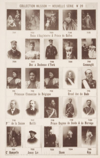 25 portraits of George V of England, reproductions of paintings of portraits of Queen Victoria of