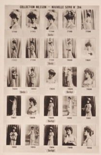 25 portraits of Bordo and Berthyl, Collection Nilsson - Nouvelle Série, page, photomechanical