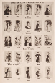 25 portraits of Thomassin, Melzer, Desprez and Renn, Collection Nilsson - Nouvelle Série, page,