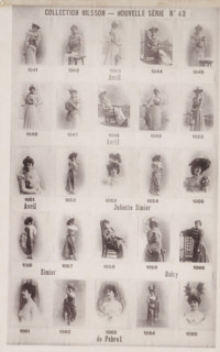 25 portraits of Avril, Juliette Simier and Dalcy de Pébrel, Collection Nilsson - Nouvelle Série,