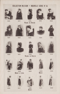 25 portraits of Wanda de Boncza and Mabel, Collection Nilsson - Nouvelle Série, page,