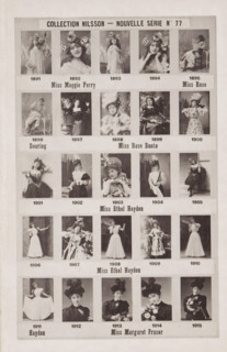 25 portraits of Maggie Perry, Rose Dearing, Rose Boote, Ethel Haydon and Margaret Fraser,