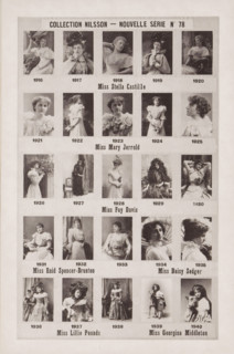 25 portraits of Stella Castille, Mary Jerrold, Fay Davis, Enid Spencer-Brunton, Daisy Sedger,