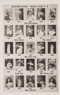 25 portraits of Edith Johnston, Ashwell, Violet Lloyd, Florence Lloyd and D. Mitchell, Collection