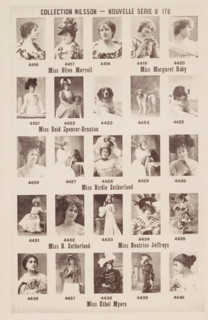 25 portraits of Olive Morrell, Margaret Ruby, Enid Spencer-Brunton, Birdie Sutherland, Beatrice