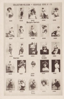 25 portraits of Mariquita Guerrero, Lecomte, Dulac and Valois, Collection Nilsson - Nouvelle Série,