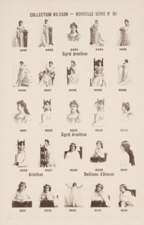 25 portraits of Sigrid Arnoldson and Emilie d'Alençon, Collection Nilsson - Nouvelle Série, page,