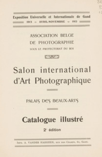 Salon international d'art photographique : Palais des beaux-arts : catalog illustré, book, date: