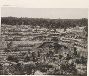 View of a cliff dwelling, Kodak House, in Mesa Verde National Park, The Kodak House, page,