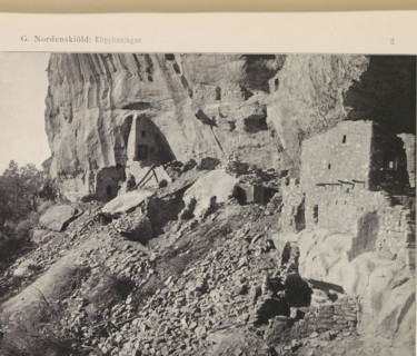 View of Long House in Mesa Verde National Park, Long House i Navajo Cañon (…), page,