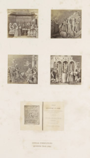 Five photo reproductions of a publication by the Arundel Society with prints after Giotto and