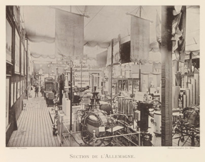 Section de l'Allemagne, Exhibition of German objects during the world exhibition in Antwerp, page,