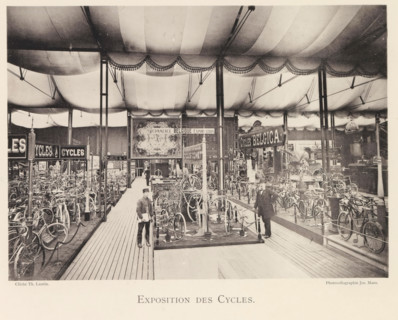 Exposition des Cycles, Expositie van fietsen tijdens de wereldtentoonstelling te Antwerpen, page,