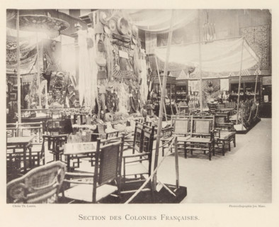 Section des Colonies Françaises, Exhibition of the French colonies during the World Exhibition in