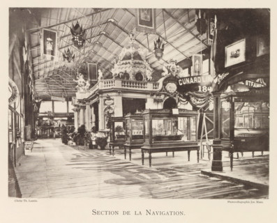 Section de la Navigation, Exhibition of ship models during the World Exhibition in Antwerp, page,