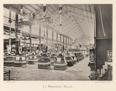 Exhibition of Belgian foodstuffs during the World Exhibition in Antwerp, La Brassie Belge, page,