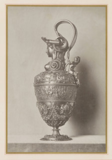 Lamppot of Emperor Charles V, seen from the side, Aiguière de Charles V (profile), Musée National