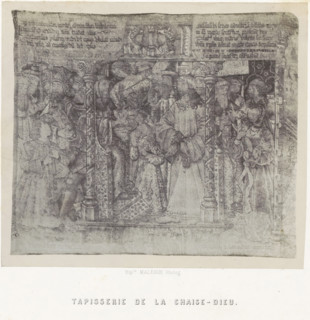 Tapestry from La Chaise-Dieu, Tapisserie de La Chaise-Dieu, photograph, page, number: 'PL. 29.',