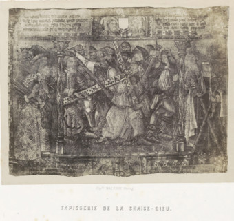 Tapestry from La Chaise-Dieu, Tapisserie de La Chaise-Dieu, photograph, page, number: 'PL. 30.',