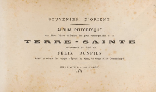 Souvenirs d'orient : album pittoresque des sites, villes et ruines les plus remarquables de la